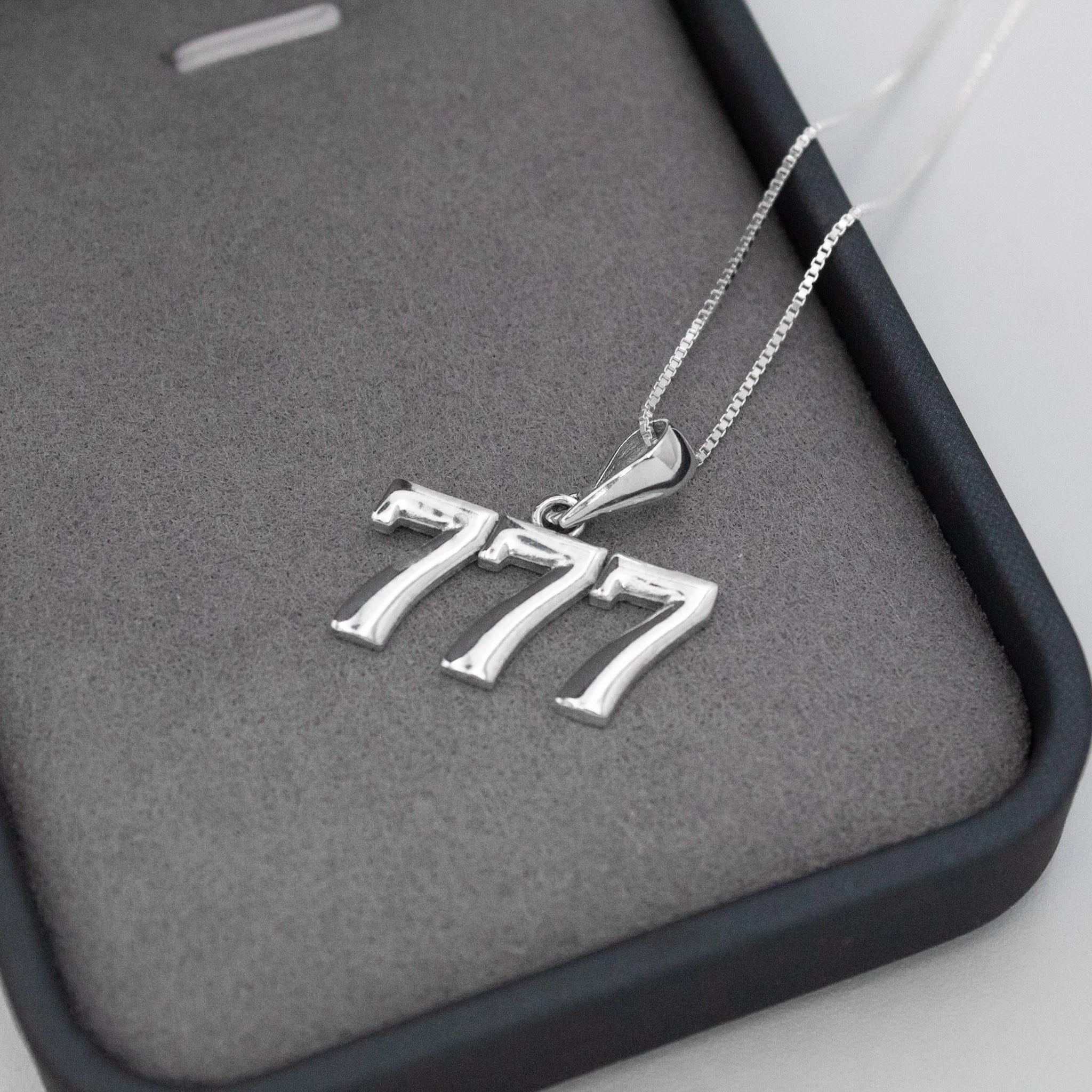 Conjunto 777 Lucky em Prata 925