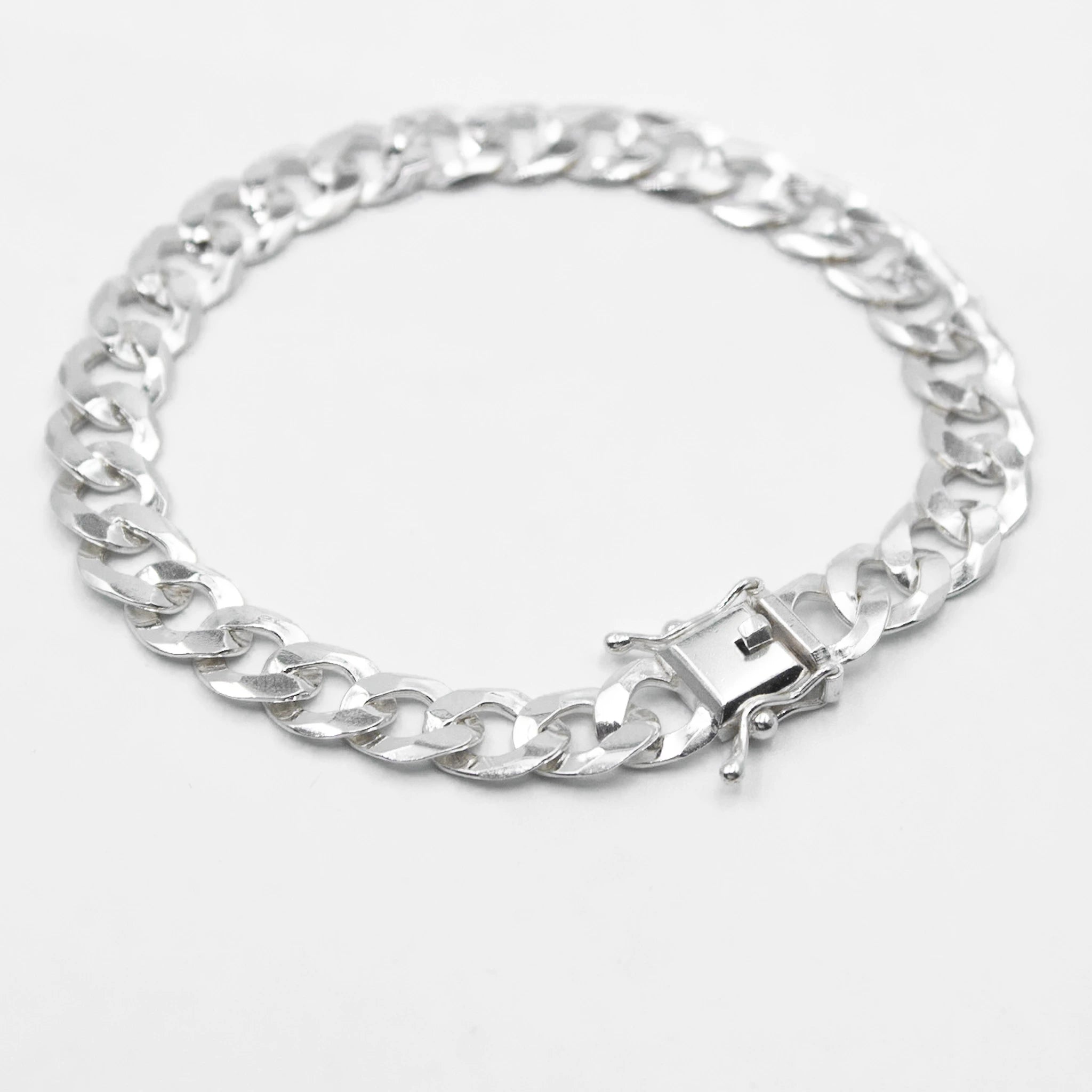 Pulseira Grumet 8mm em Prata 925