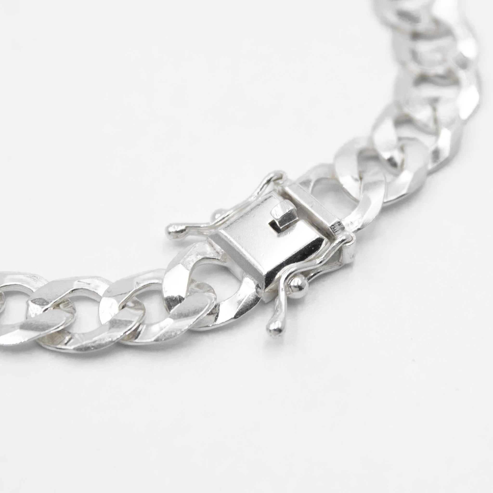 Pulseira Grumet 8mm em Prata 925