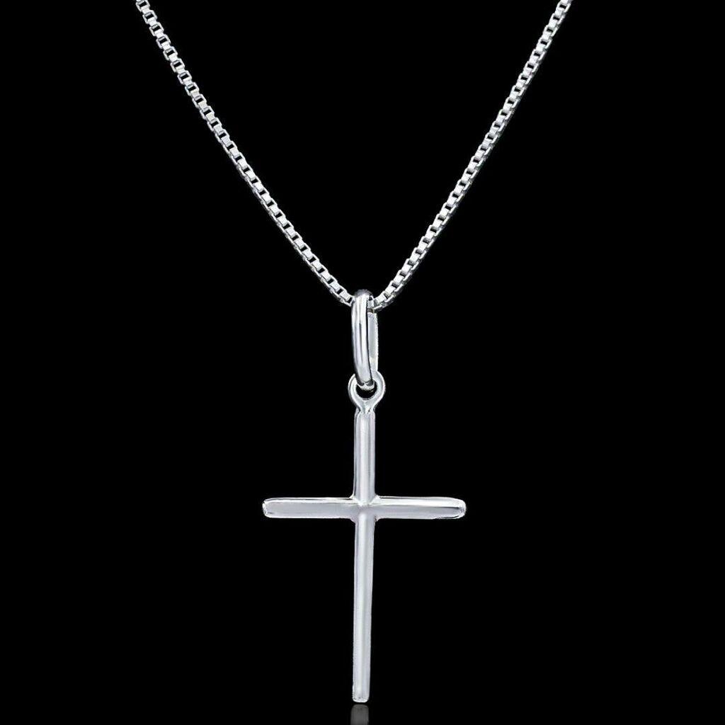 corrente-prata-925-masculina-minimalista-cruz-lisa-veneziana-conjunto-minimalista-pingente-cruz-lisa-prata