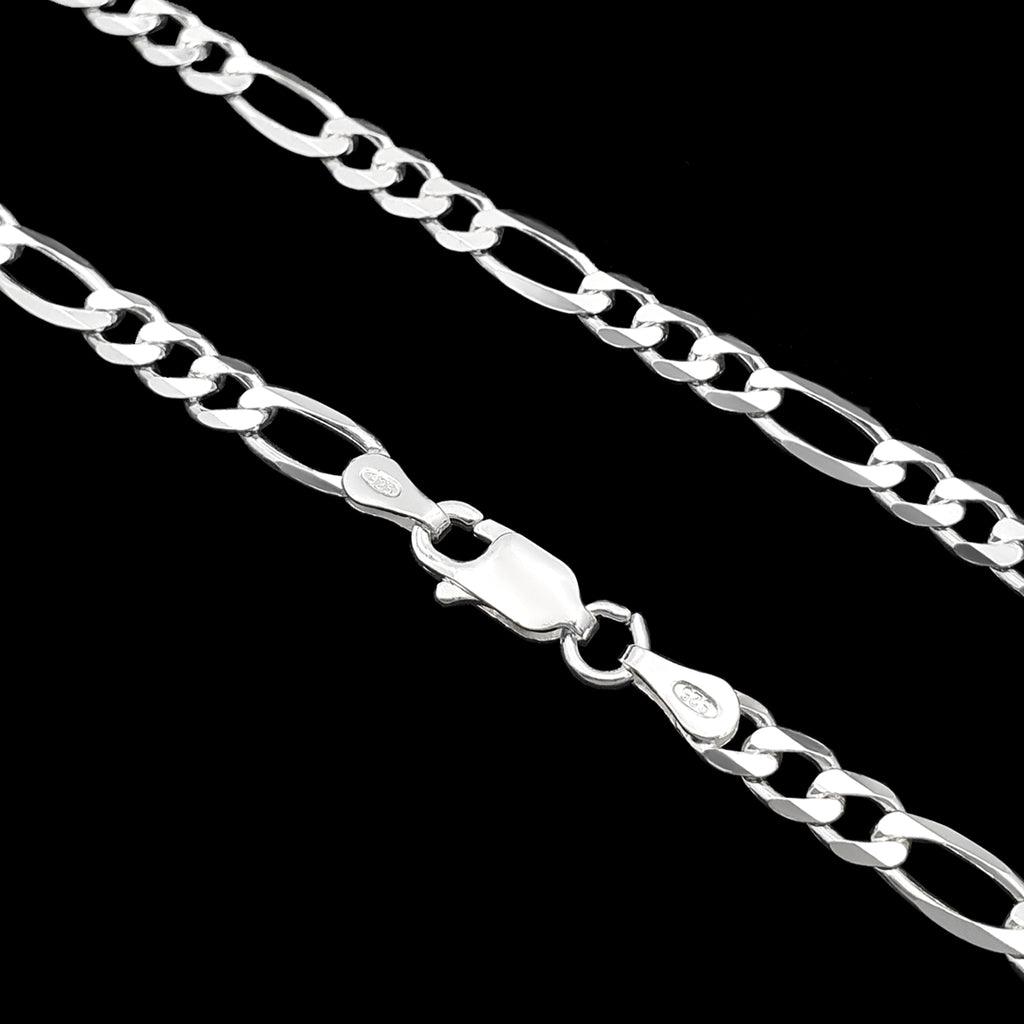 CORRENTE 3 POR 1 (4mm) - 70cm - 13g - Prata 925 - Rei Pratas Jewelry