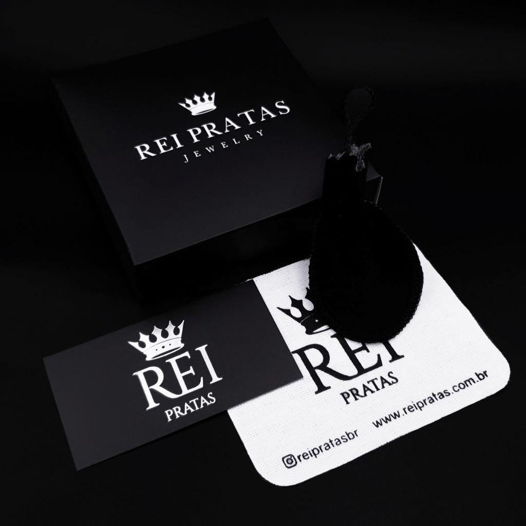 CORRENTE GRUMET DUPLA (2mm) - 70m - 7g - Prata 925 - Rei Pratas Jewelry