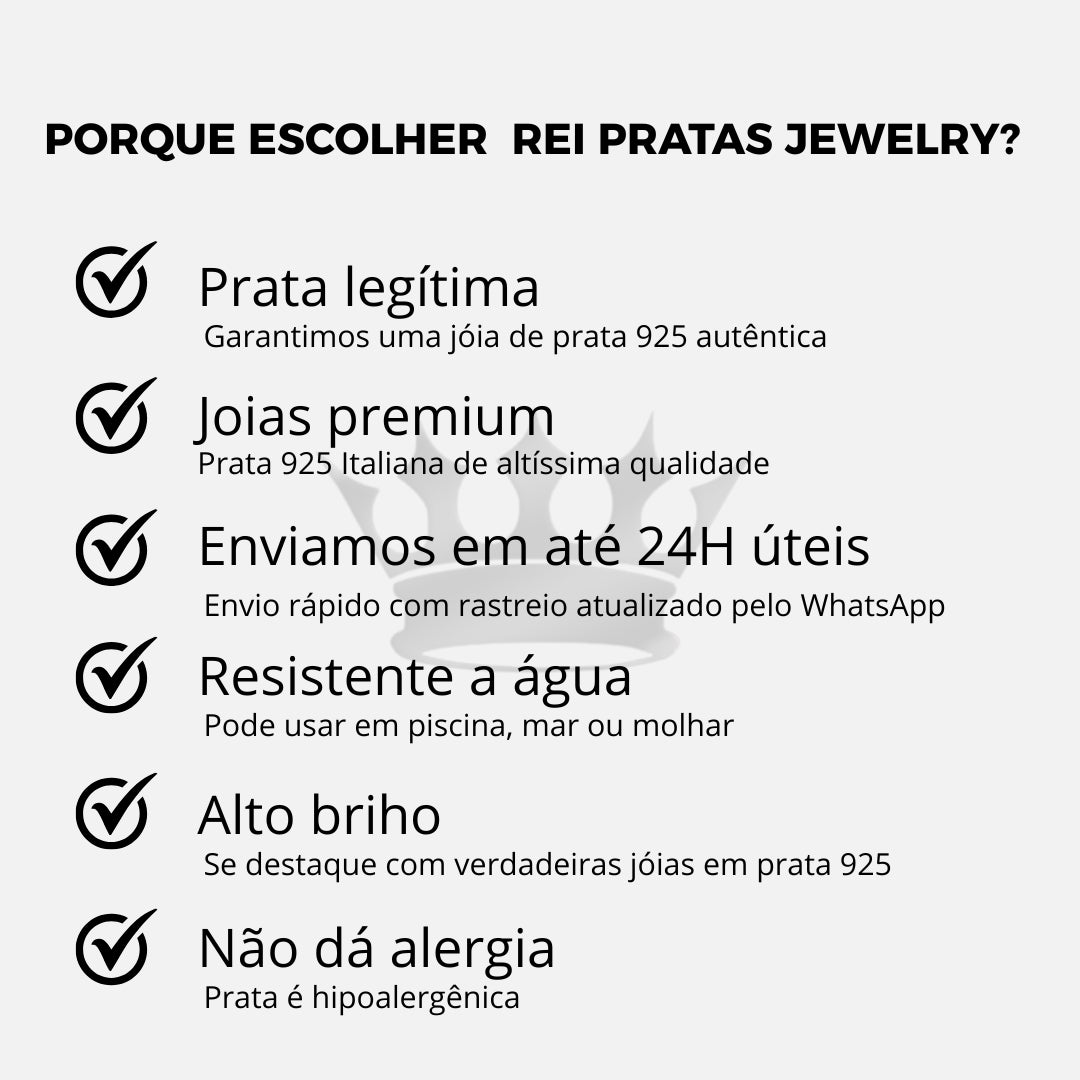 Corrente Snake 2,5mm em Prata 925