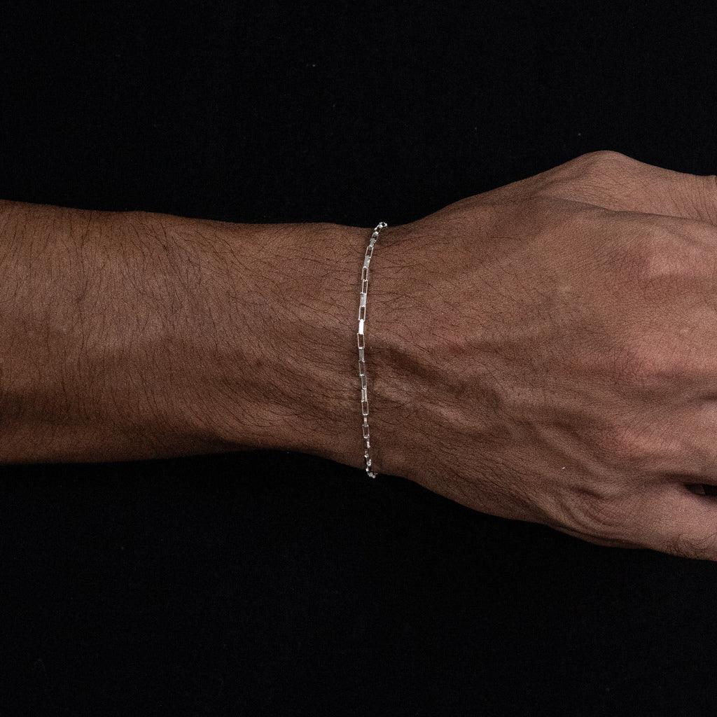 Pulseira Tijolinho 2mm - Prata 925 - Rei Pratas Jewelry