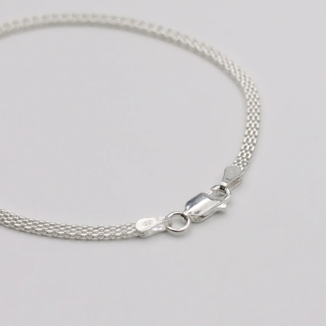 Pulseira Greyline 2,5mm em Prata 925