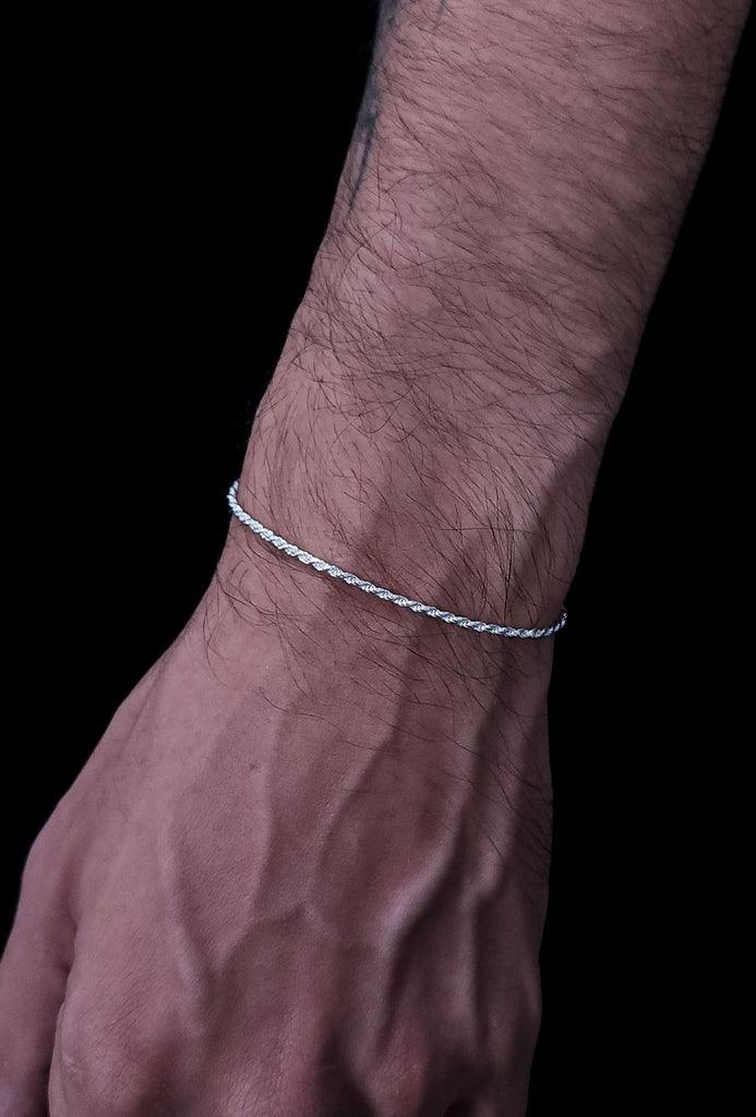 PULSEIRA ELO BAIANO (1,6mm) - 2g - Prata 925 - Rei Pratas Jewelry
