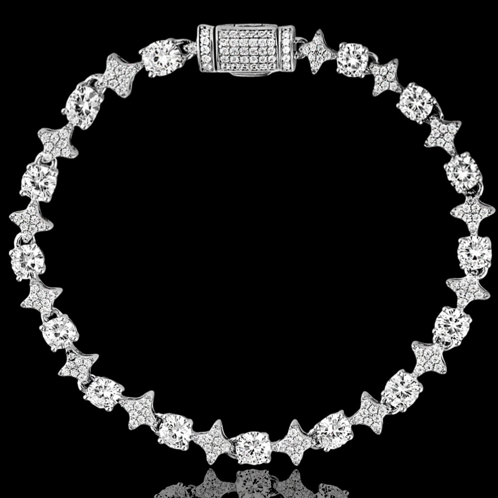 Pulseira Miracle Ice Prata 925